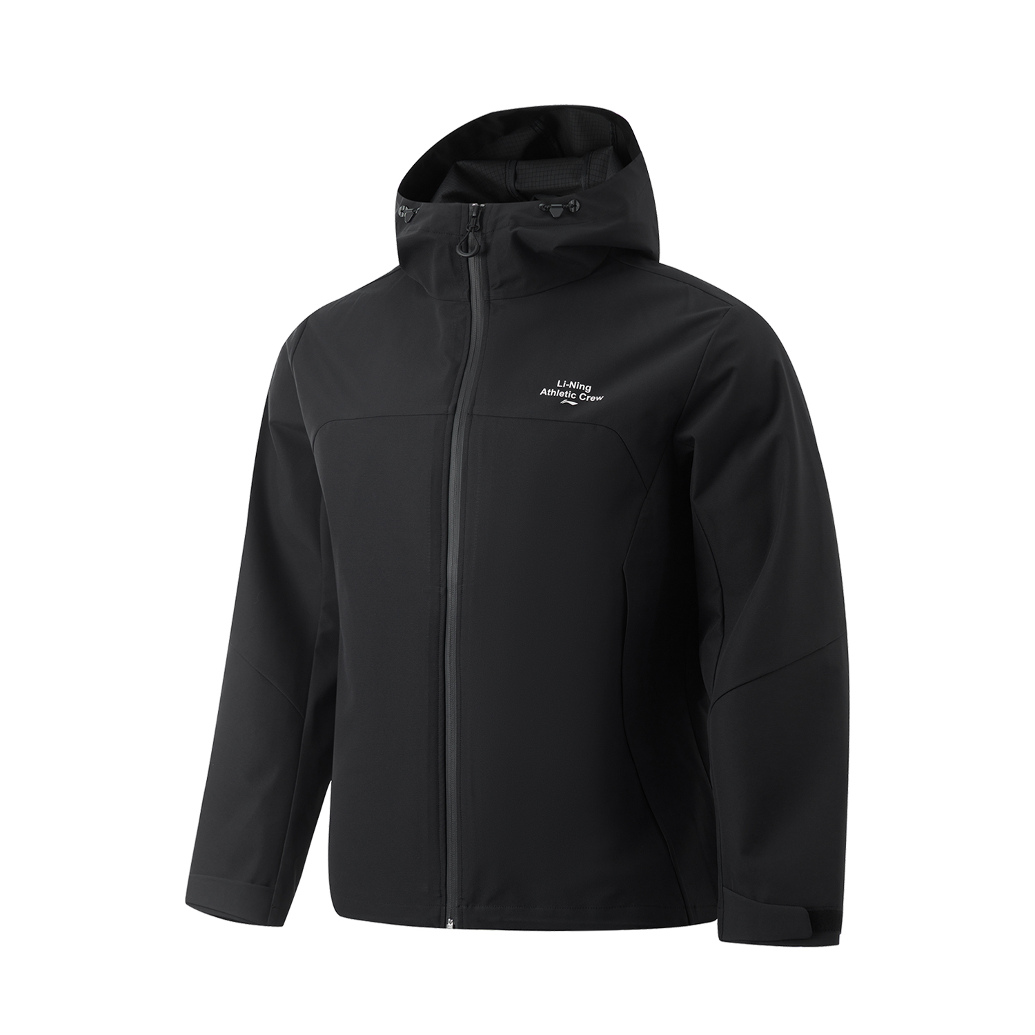 Li-Ning 3-in-1 Hooded Waterproof Windproof Jacket Black for Men AWBU067-2