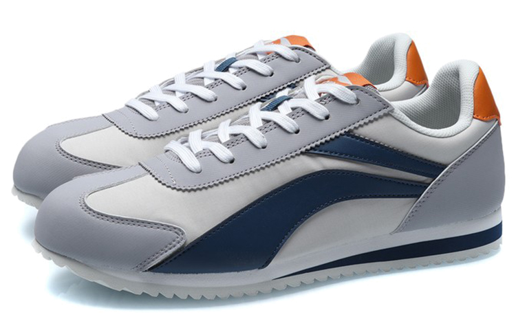 Lookbook Li-Ning 3K Klasik 'Abu-Abu Biru' AGCR003-2