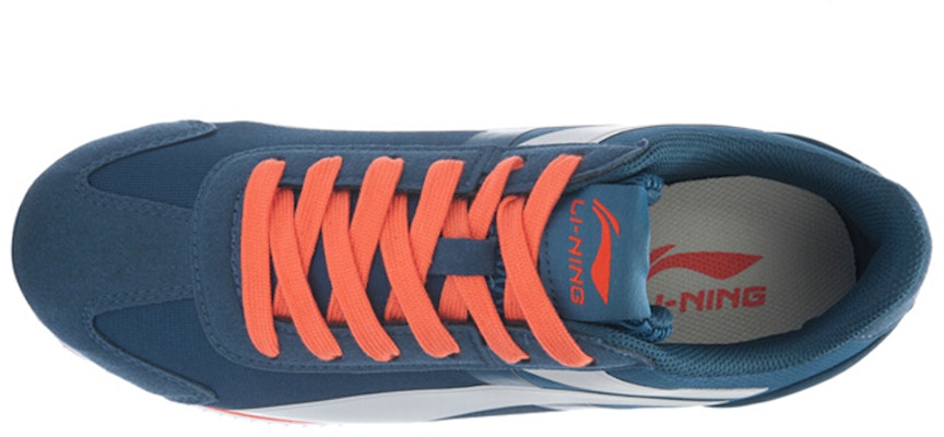 Li-Ning 3K Classic Retro 'Blue Orange' AGCP337-4 Shop Li-Ning 3K Classic Retro 'Blue Orange' AGCP337-4