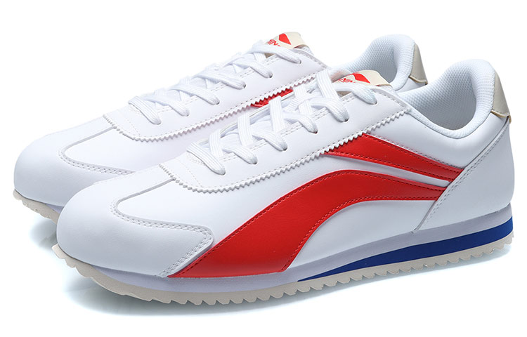 Lookbook Li-Ning 3K Classic Retro ''Wit Rood Blauw'' AGCR003-1