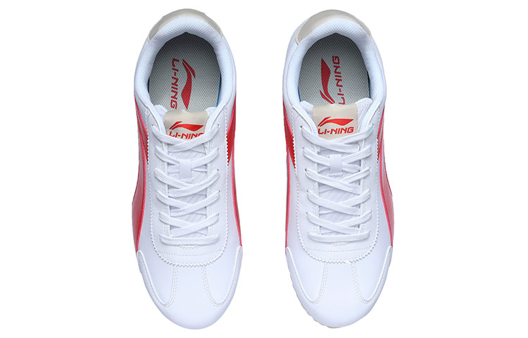 Shop Li-Ning 3K Classic Retro ''Wit Rood Blauw'' AGCR003-1