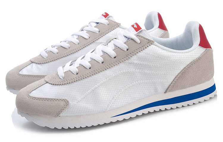 Lookbook Li-Ning 3K Classic Retro Casual Sports Shoes 'White Grey' AGCQ109-1