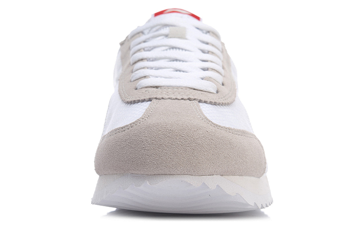 Shop Li-Ning 3K Classic Retro Casual Sports Shoes 'White Grey' AGCQ109-1