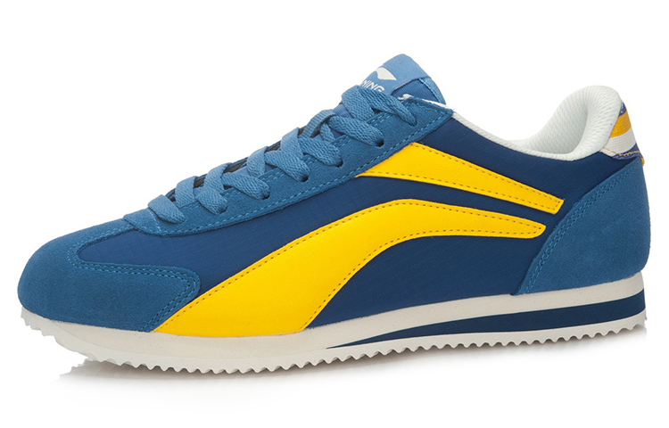 Order Li-Ning 3KM ''Klassisch Forrest Gump Blau Gelb'' ALCL009-6