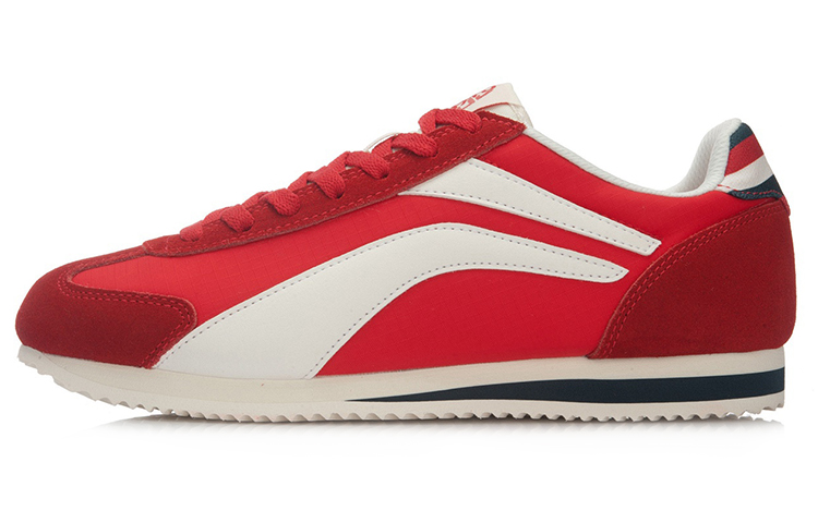 Li-Ning 3KM Classic Low Red White 'Forrest Gump' ALCL009-2