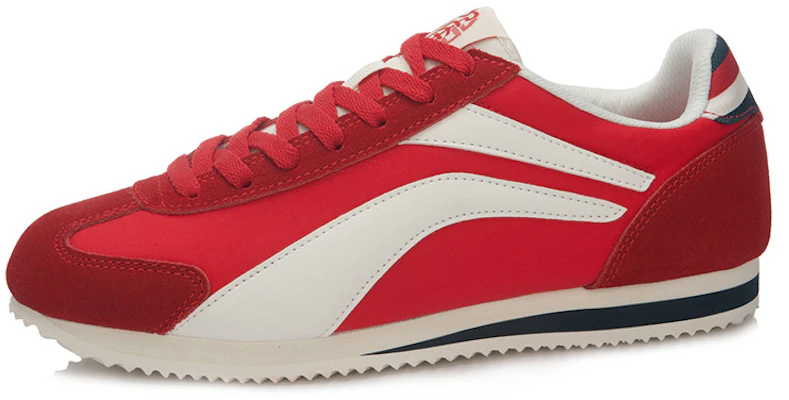 Li-Ning 3KM Classic Low Rot Weiß ''Forrest Gump'' Sneaker ALCL009-2 Order Li-Ning 3KM Classic Low Rot Weiß ''Forrest Gump'' Sneaker ALCL009-2