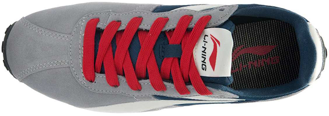 Li-Ning 3KM II ''Klassisch Low-Top Grau Blau'' ALCJ097-4 Lookbook Li-Ning 3KM II ''Klassisch Low-Top Grau Blau'' ALCJ097-4