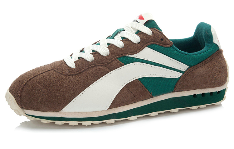 Order Li-Ning 3KM II Low ''Braun Grün'' ALCJ097-1