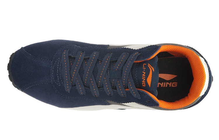Lookbook Li-Ning 3KM II LTR ''Blau Beige Weiß'' ALCK121-4