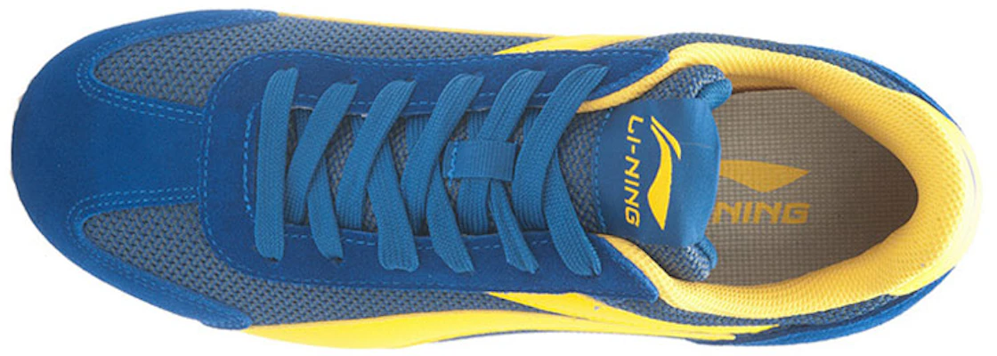 Li-Ning 3KM Light ''Bleu Jaune'' ALCK055-6 Shop Li-Ning 3KM Light ''Bleu Jaune'' ALCK055-6