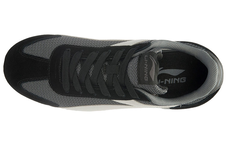 Shop Li-Ning 3KM Light ''Noir Blanc Gris Classique'' ALCK055-7