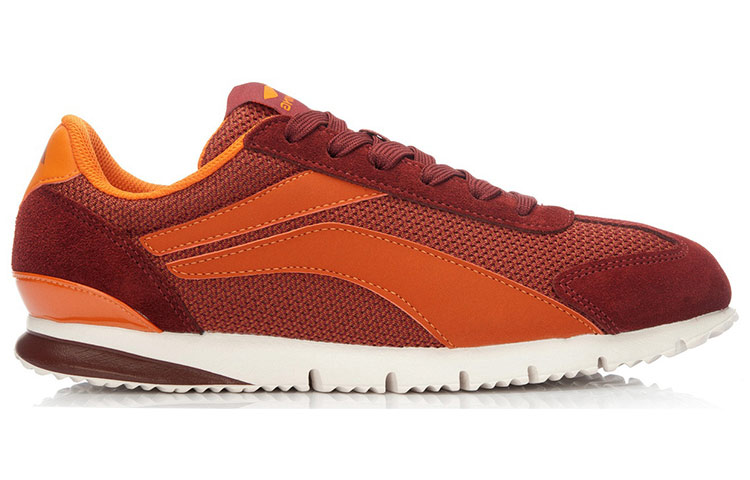 Order Li-Ning 3KM Light ''Rood Oranje Klassieke Hardloopschoen'' ALCK055-9