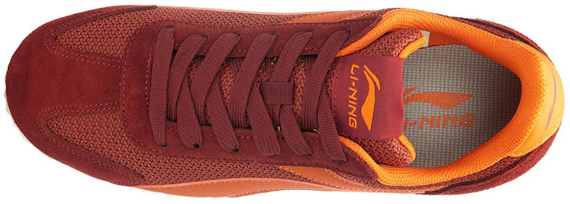 Li-Ning 3KM Light ''Classique Runner Rouge Orange'' ALCK055-9 Shop Li-Ning 3KM Light ''Classique Runner Rouge Orange'' ALCK055-9