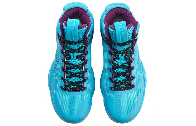 Shop Li-Ning 5 High-Top Blu Alta ABAN045-6