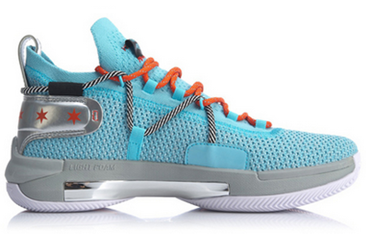 Order LiNing李寧 閃擊6 Premium 耐磨透氣 低筒 籃球鞋 水晶藍