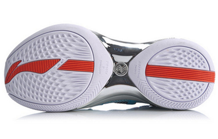 Shop LiNing李寧 閃擊6 Premium 耐磨透氣 低筒 籃球鞋 水晶藍