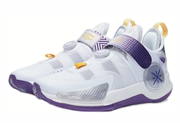 Li-Ning 7 V2 Putih/Ungu ABPR047-12 Lookbook Li-Ning 7 V2 Putih/Ungu ABPR047-12