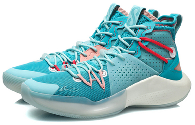 Lookbook Li-Ning 8 Basketball Profi Schuh Blau ABAQ107-2