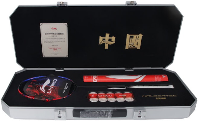 Li-Ning 9000 Badminton Racket Ultra-Light Carbon Pro Defensive Control Lava Red/Blue AYPU115-88 Buy Li-Ning 9000 Badminton Racket Ultra-Light Carbon Pro Defensive Control Lava Red/Blue AYPU115-88