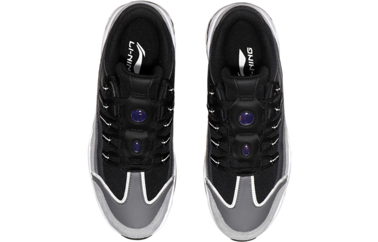 Shop Li-Ning 90 Plein Air Coussin d''Air ''Noir Gris'' AGCN287-2