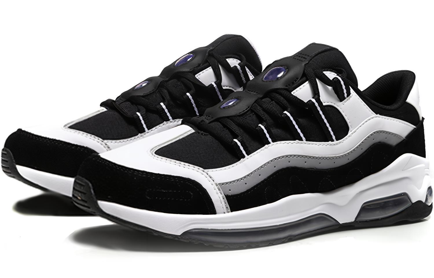 Lookbook Li-Ning 90 Vollsohlen-Luftkissen ''Schwarz Weiß'' AGCN287-4