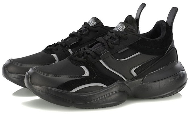 Li-Ning 92 Zheng Rong MDS Mid 'Hitam' AGLP083-5 Lookbook Li-Ning 92 Zheng Rong MDS Mid 'Hitam' AGLP083-5