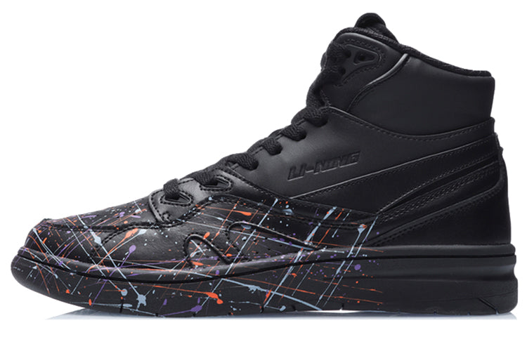 Order 李宁 937 豪华高帮 2021 时尚周 '黑色' AGBR033-2