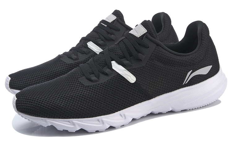 Lookbook Li-Ning Leggero ''Nero Traspirante Running Basso Uomo'' ARBP029-1
