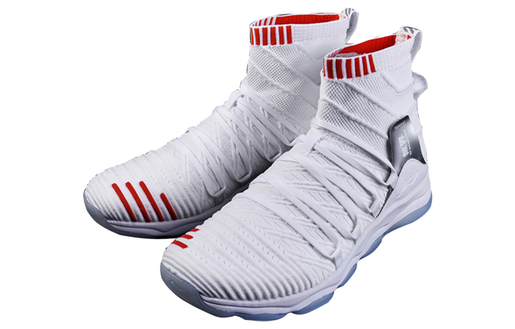 Lookbook 李宁 无界 '白红' AFJP013-2