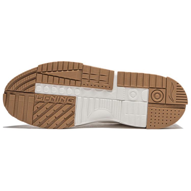 Shop 李寧ボードシューズ ロー「ミルクホワイトコンフォート」 AGCU105-2