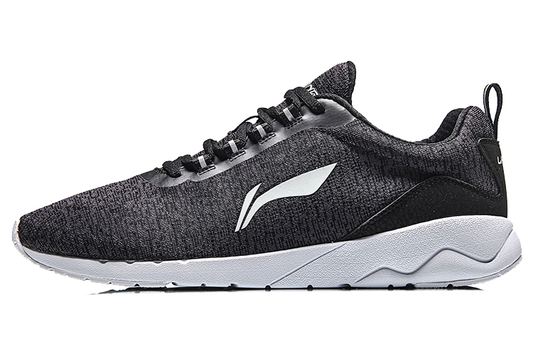 Li-Ning 'Black Breathable Knit Running' ARJN005-4