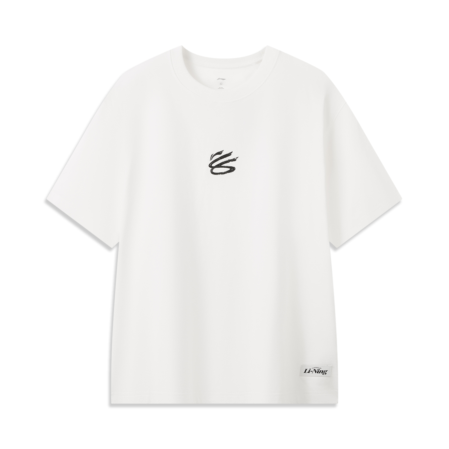 Li-Ning  Curry Tribute T-Shirt Cool Breathable Casual Tee - Off-White AHSWJ49-1