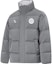 Order Li-Ning Chaqueta Corta Acolchada Impermeable y Cálida Gris Mixto. AYMT165-1