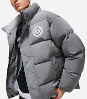 Li-Ning Chaqueta Corta Acolchada Impermeable y Cálida Gris Mixto. AYMT165-1 Details for Li-Ning Chaqueta Corta Acolchada Impermeable y Cálida Gris Mixto. AYMT165-1