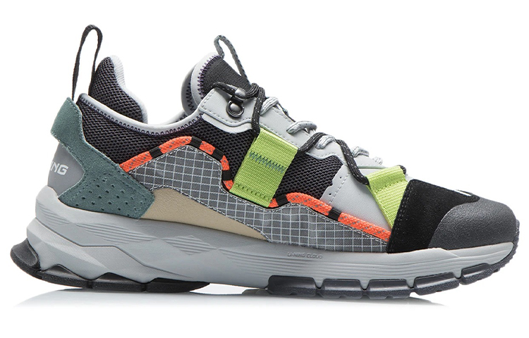 Order Li-Ning Ace 'Fesyen Selesa Reflektif Hitam' ARDR003-1