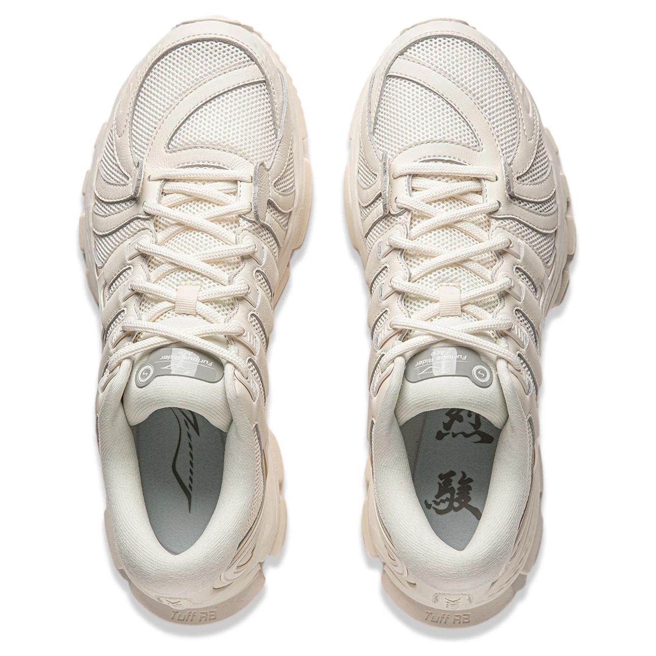 Lookbook 台灣李寧 猛駿ACE 舒適百搭 減震耐磨 低筒 跑步鞋 男款 白色