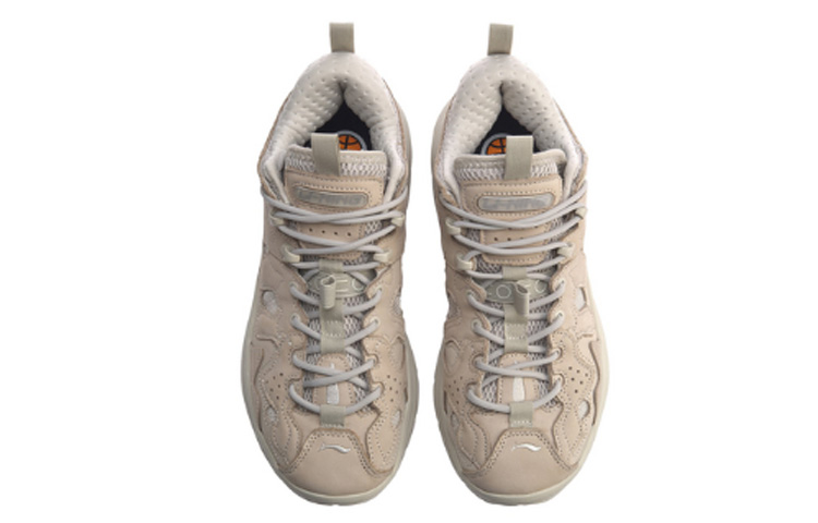 Shop Li-Ning Ace Low x New York Fashion Week 'Coklat' AGBP119-4