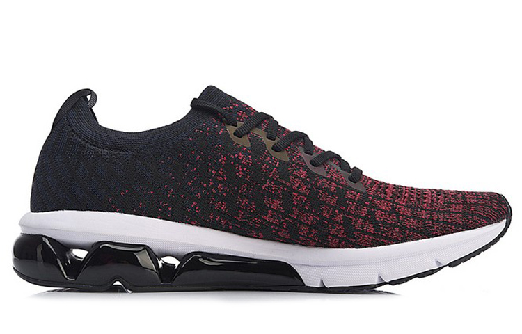 Order Li-Ning Air Arc Schokabsorberende Lage Hardloopschoen ''Zwart Rood'' ARHN049-5