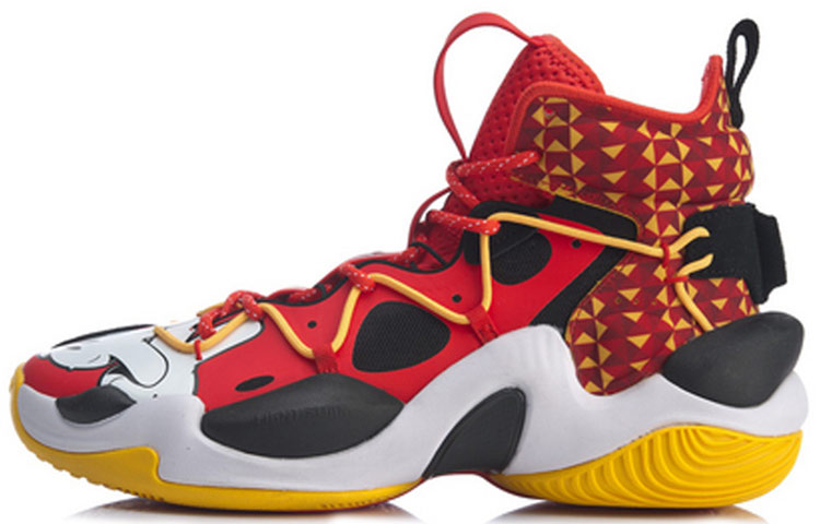 Li-Ning Airstrike 6 High-Top Red/Yellow ABAQ011-6