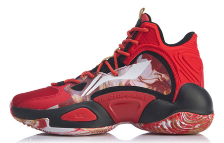 Li-Ning Airstrike 6 V2 Mid-Top Red ABAQ005-6