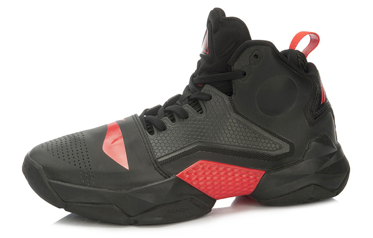 Order LiNing 李寧 空襲二代 專業賽事籃球鞋 黑紅