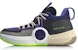Li-Ning ALL DAY 4 Mid-Top Hitam/Ungu Bige ABPP025-7