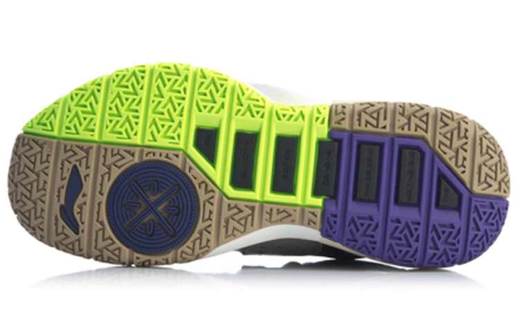 Shop 리닝 올데이 4 미드 블랙/퍼플 (Li-Ning ALL DAY 4 Mid Black/Purple) ABPP025-7