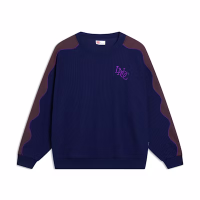 Li-Ning Alphabet Embroidery Colorblock Pullover Sweatshirt Unisex AWDT267-2