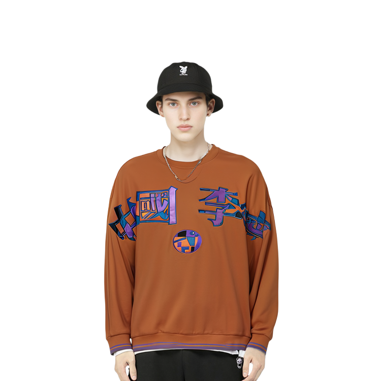 Details for Li-Ning Amber Crewneck Pullover Sweatshirt Casual Sportswear - Autumn AWDR217-3