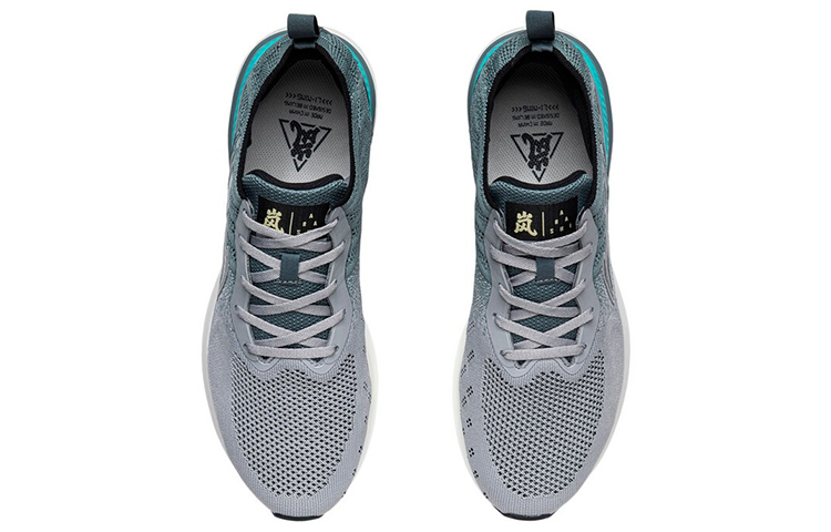 Shop Li-Ning Arashi No Boundry ''Grau Grün'' ARHR131-4