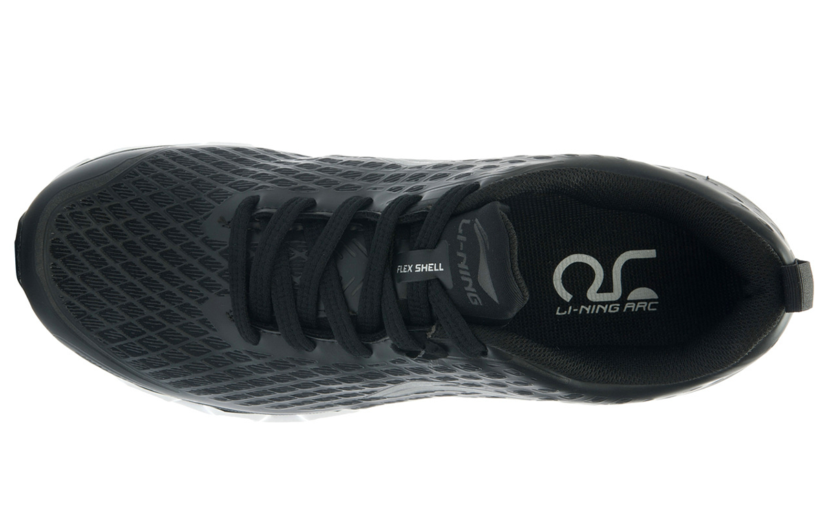 Lookbook Li-Ning Arc 4 Lage Hardloopschoenen ''Zwart Wit'' ARHJ035-6