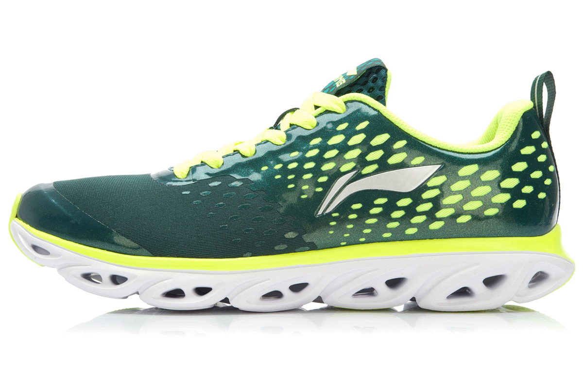 Buy LiNing李寧 弧五代 減震跑步鞋 墨綠