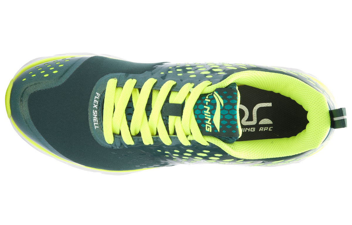 Lookbook LiNing李寧 弧五代 減震跑步鞋 墨綠