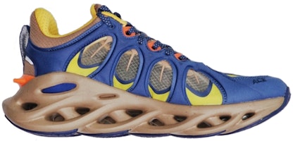 LiNing李寧 2019紐約時裝週展示款 弧ACE 復古拼貼運動跑步鞋 男女同款 藍棕 Order LiNing李寧 2019紐約時裝週展示款 弧ACE 復古拼貼運動跑步鞋 男女同款 藍棕